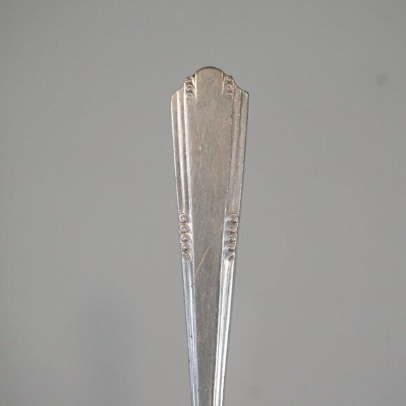 Salad Fork 1933 Simplicity Pattern Wallace Deerfield Silverplate 6 inch - Picture 6 of 7